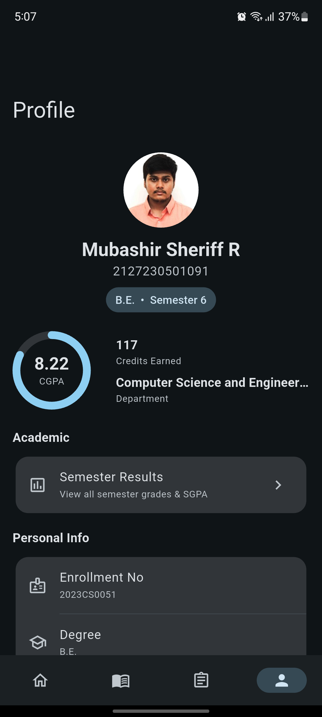 Student Buddy — Profile